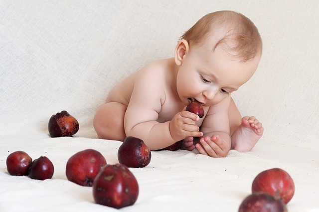 bambino e cibo